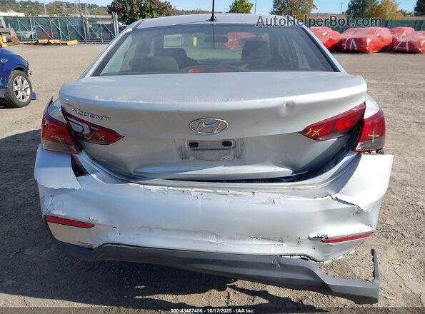 3KPC24A69LE096496 2020 HYUNDAI ACCENT Silver წინა ხედი