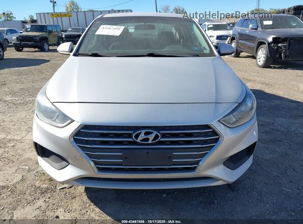 3KPC24A69LE096496 2020 HYUNDAI ACCENT Silver ხელსაწყოთა პანელის ხედი