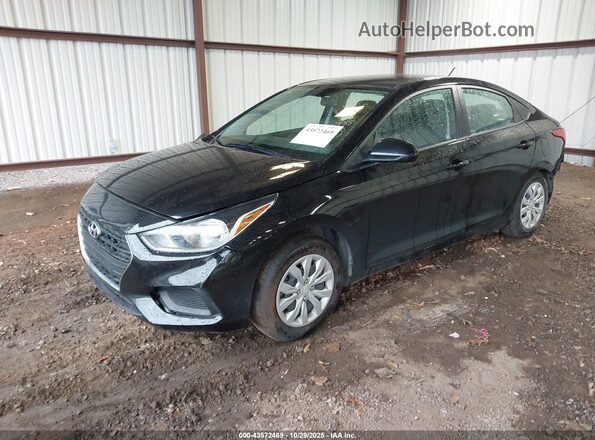 3KPC24A69LE100739 2020 HYUNDAI ACCENT Black Przód lewy