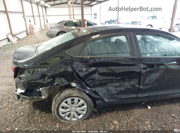 3KPC24A69LE100739 2020 HYUNDAI ACCENT Black Widok z przodu