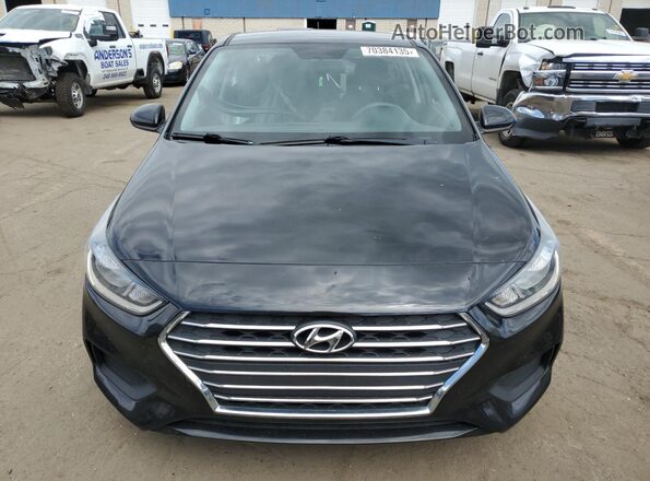 3KPC24A69LE105049 2020 HYUNDAI ACCENT Black Front view