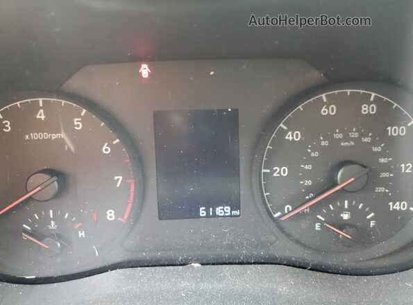 3KPC24A69LE119940 2020 HYUNDAI ACCENT Black Instrument cluster view