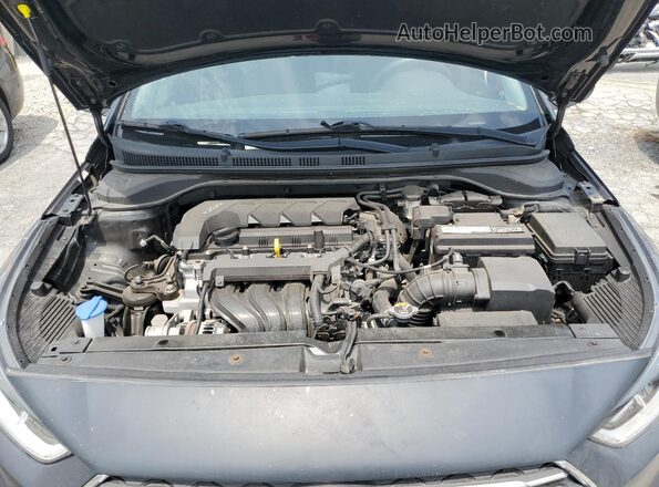 3KPC24A69LE119940 2020 HYUNDAI ACCENT Black Rear interior view