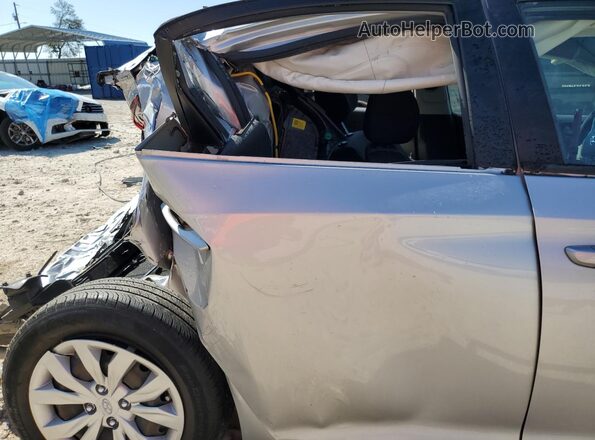 3KPC24A69ME137484 2021 HYUNDAI ACCENT Silver Հետևի նստատեղերի տեսք