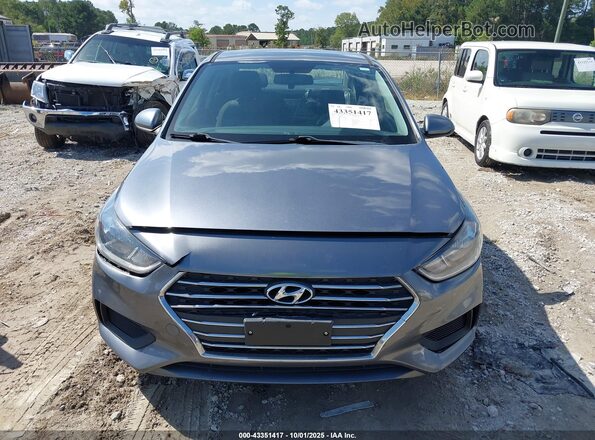 3KPC24A6XLE106159 2020 HYUNDAI ACCENT Gray ხელსაწყოთა პანელის ხედი