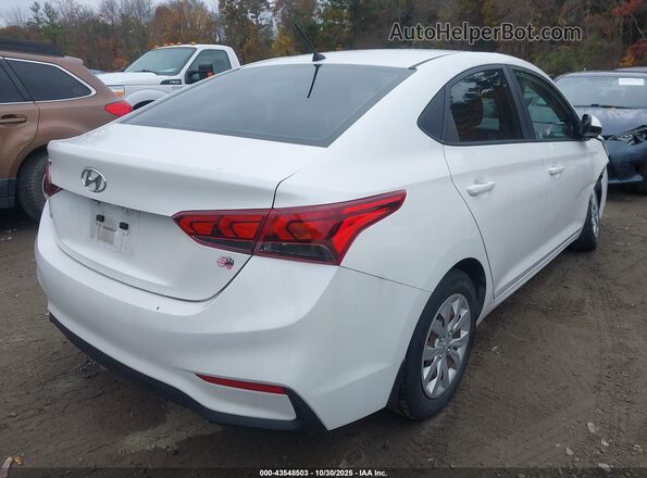 3KPC24A6XLE109417 2020 HYUNDAI ACCENT White უკანა მარჯვენა