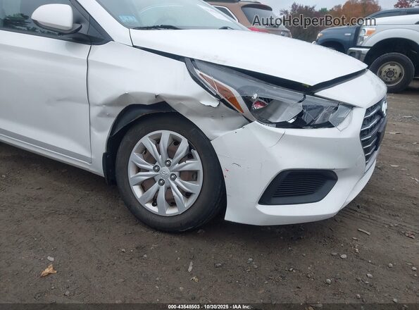3KPC24A6XLE109417 2020 HYUNDAI ACCENT White წინა ხედი