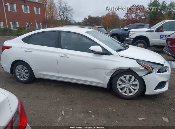 3KPC24A6XLE109417 2020 HYUNDAI ACCENT White უკანა სალონის ხედი