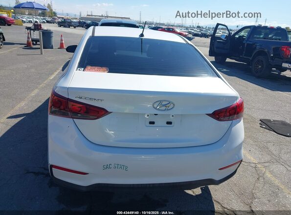 3KPC24A6XLE110423 2020 HYUNDAI ACCENT White 