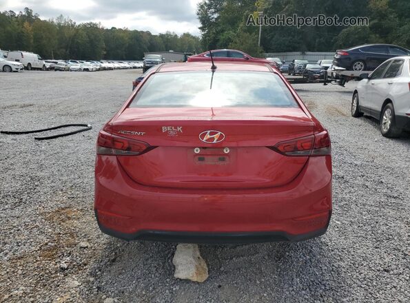 3KPC24A6XME128566 2021 HYUNDAI ACCENT Red Вид ззаду