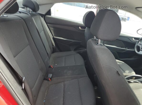 3KPC24A6XME128566 2021 HYUNDAI ACCENT Red Вид задніх сидінь