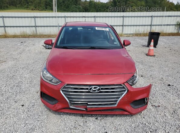3KPC24A6XME128566 2021 HYUNDAI ACCENT Red Вид спереду