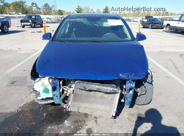 3KPC24A6XME131113 2021 HYUNDAI ACCENT Blue Вид щитка приладів