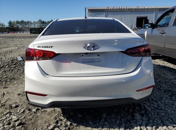 3KPC24A6XME144802 2021 HYUNDAI ACCENT White Widok z tyłu