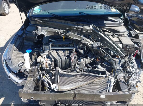 3KPC24A6XME153211 2021 HYUNDAI ACCENT Black Widok z tyłu