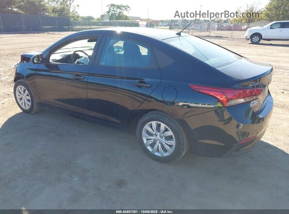 3KPC24A6XNE172939 2022 HYUNDAI ACCENT Черный Задняя левая четверть