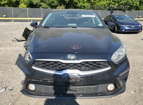 3KPF24AD1LE163264 2020 KIA FORTE Black Front view