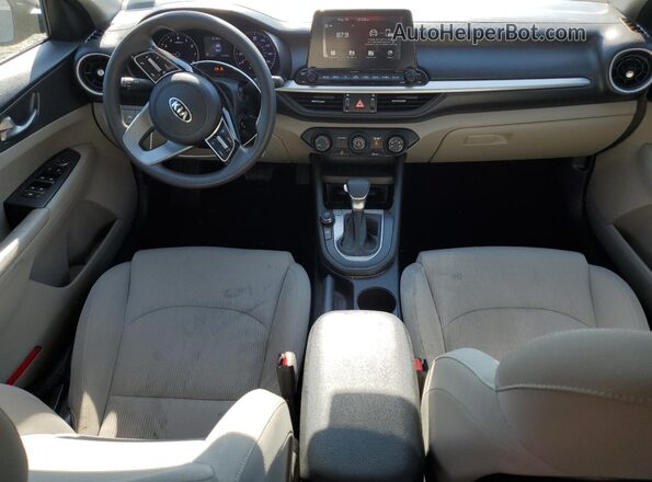 3KPF24AD1LE163264 2020 KIA FORTE Black Dashboard view