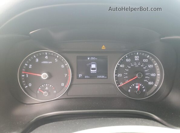 3KPF24AD1LE173292 2020 KIA FORTE Gray Instrument cluster view