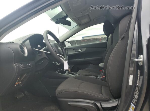 3KPF24AD1LE173292 2020 KIA FORTE Gray Front interior view