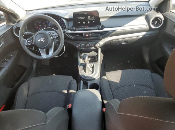 3KPF24AD1LE235273 2020 KIA FORTE Gray Dashboard view