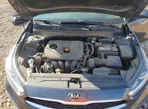 3KPF24AD1LE235273 2020 KIA FORTE Gray Rear interior view