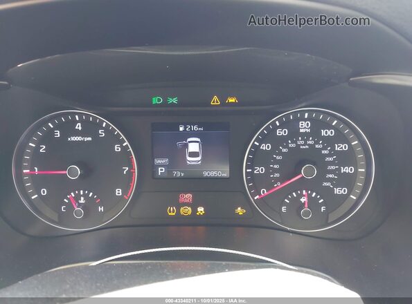 3KPF24AD2KE052639 2019 KIA FORTE Red Հետևի նստատեղերի տեսք