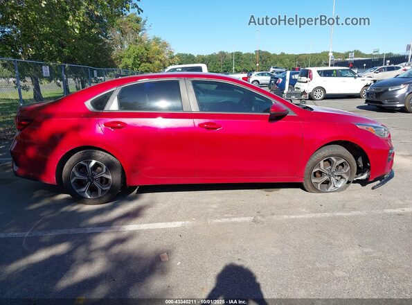 3KPF24AD2KE052639 2019 KIA FORTE Red Սալոնի հետևի տեսք