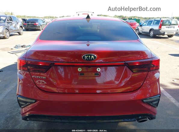 3KPF24AD2KE052639 2019 KIA FORTE Red 