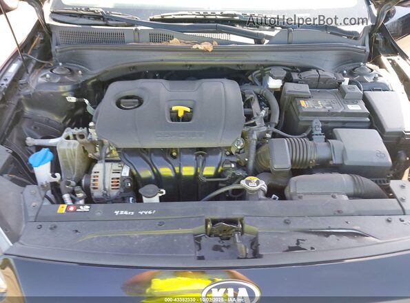 3KPF24AD3LE144263 2020 KIA FORTE Black უკანა ხედი
