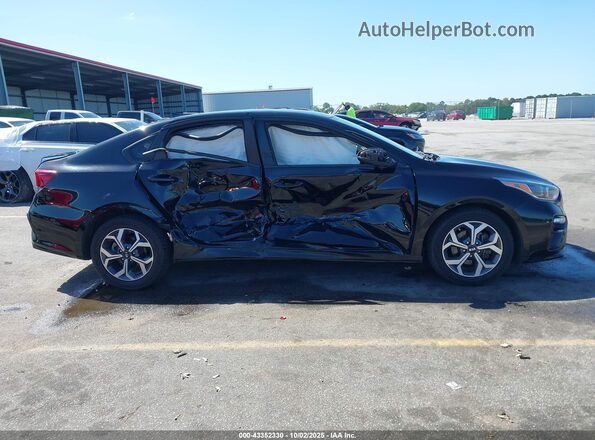 3KPF24AD3LE144263 2020 KIA FORTE Black უკანა სალონის ხედი