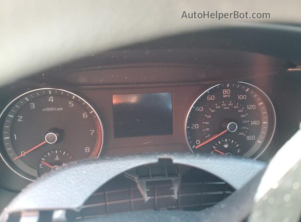 3KPF24AD3LE148426 2020 KIA FORTE Black Instrument cluster view