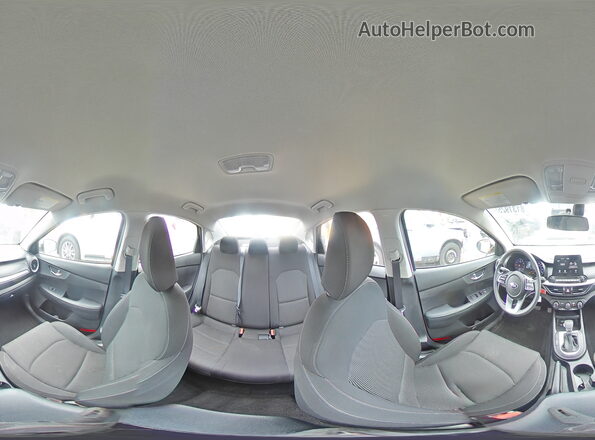 3KPF24AD3LE260949 2020 KIA FORTE White 360 interior view