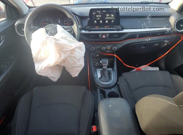 3KPF24AD4LE170855 2020 KIA FORTE Red Widok deski rozdzielczej