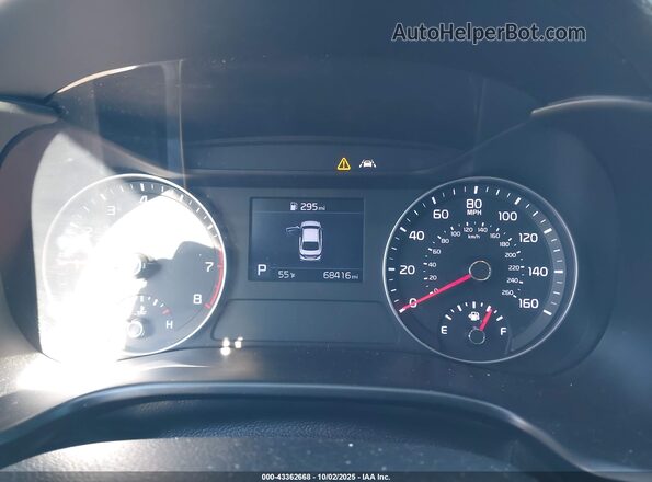 3KPF24AD4LE206110 2020 KIA FORTE White Widok tylnych siedzeń