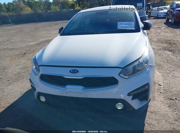 3KPF24AD4LE206110 2020 KIA FORTE White Widok zestawu wskaźników