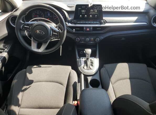 3KPF24AD5LE184618 2020 KIA FORTE White წინა პანელის ხედი