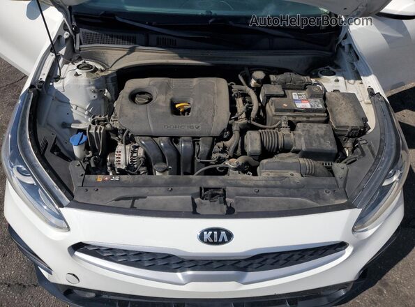 3KPF24AD5LE184618 2020 KIA FORTE White უკანა სალონის ხედი