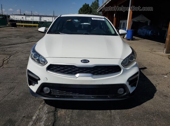 3KPF24AD5LE184618 2020 KIA FORTE White წინა ხედი