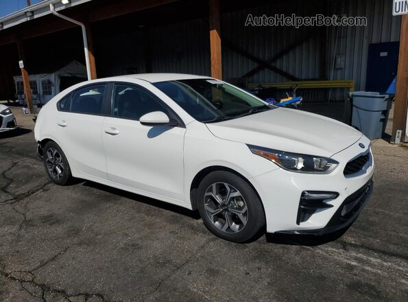 3KPF24AD5LE184618 2020 KIA FORTE White წინა მარჯვენა