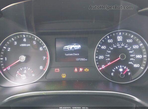 3KPF24AD6LE140076 2020 KIA FORTE Black Vista de los asientos traseros