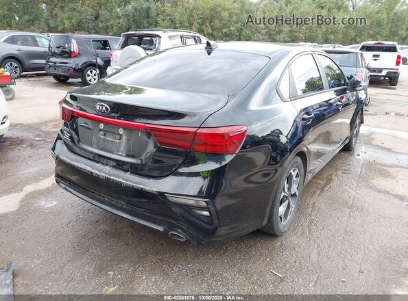 3KPF24AD6LE140076 2020 KIA FORTE Black Trasero derecho