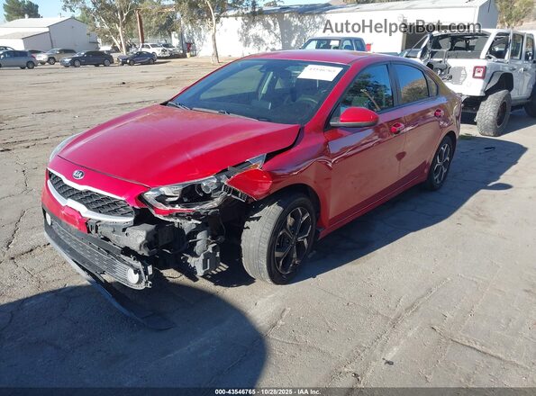 3KPF24AD6LE156696 2020 KIA FORTE Red Vista tres cuartos delantera izquierda
