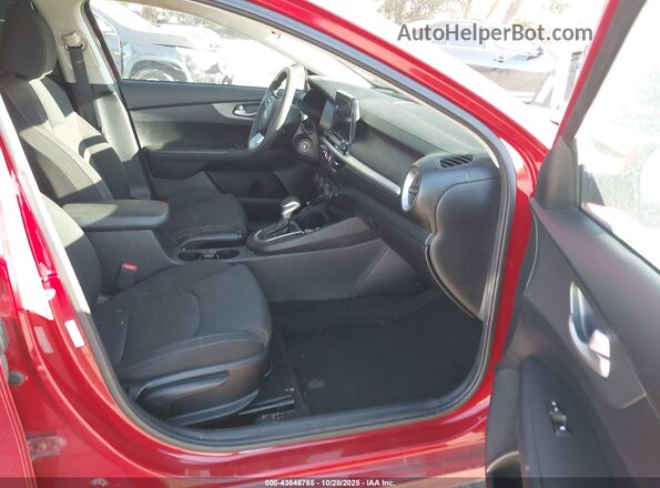 3KPF24AD6LE156696 2020 KIA FORTE Red Vista interior delantera
