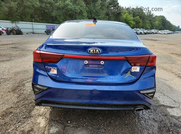 3KPF24AD6LE176821 2020 KIA FORTE Blue Rear view