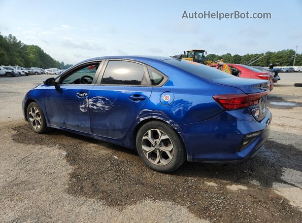 3KPF24AD6LE176821 2020 KIA FORTE Blue Rear left