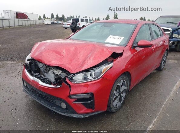 3KPF24AD6LE207436 2020 KIA FORTE Red Vista tres cuartos delantera izquierda