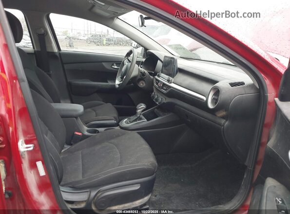 3KPF24AD6LE207436 2020 KIA FORTE Red Vista interior delantera