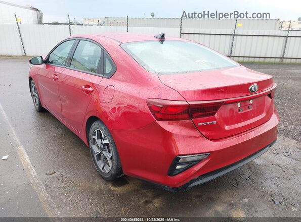 3KPF24AD6LE207436 2020 KIA FORTE Red Trasero izquierdo