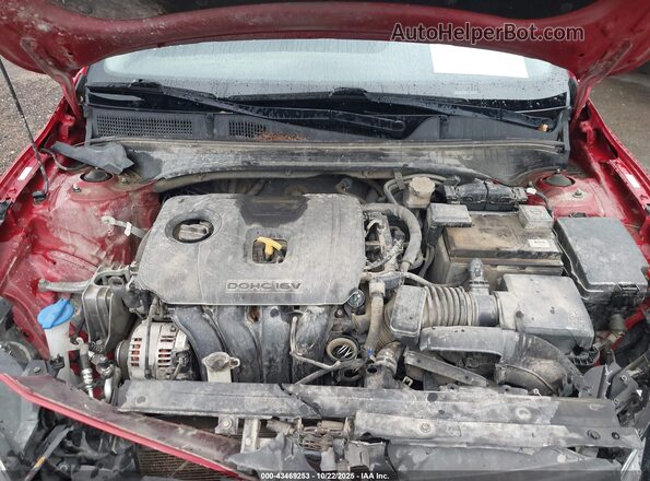 3KPF24AD6LE207436 2020 KIA FORTE Red Vista trasera